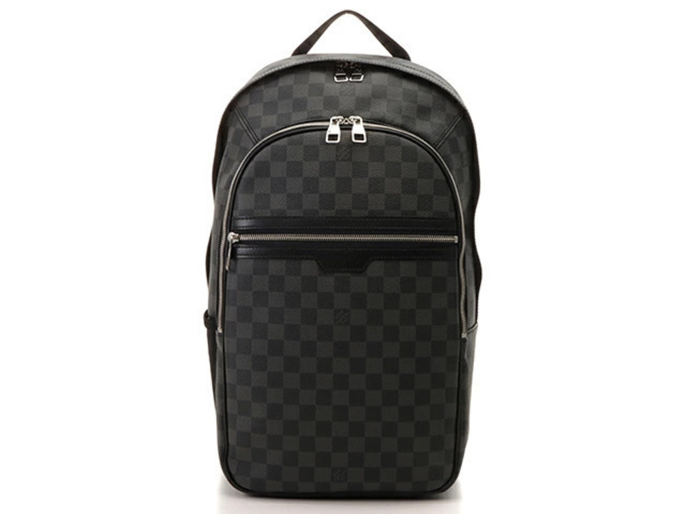 LOUIS VUITTON Backpack Michael Damier Graphite Black